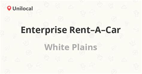 enterprise rent a car white plains|enterprise car rental white plains.